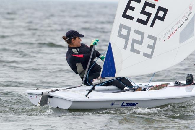 2014 Delta Lloyd Regatta, day 2 - Laser Radial, CEBRIAN MARTINEZ de LAGOS Alicia © Thom Touw http://www.thomtouw.com